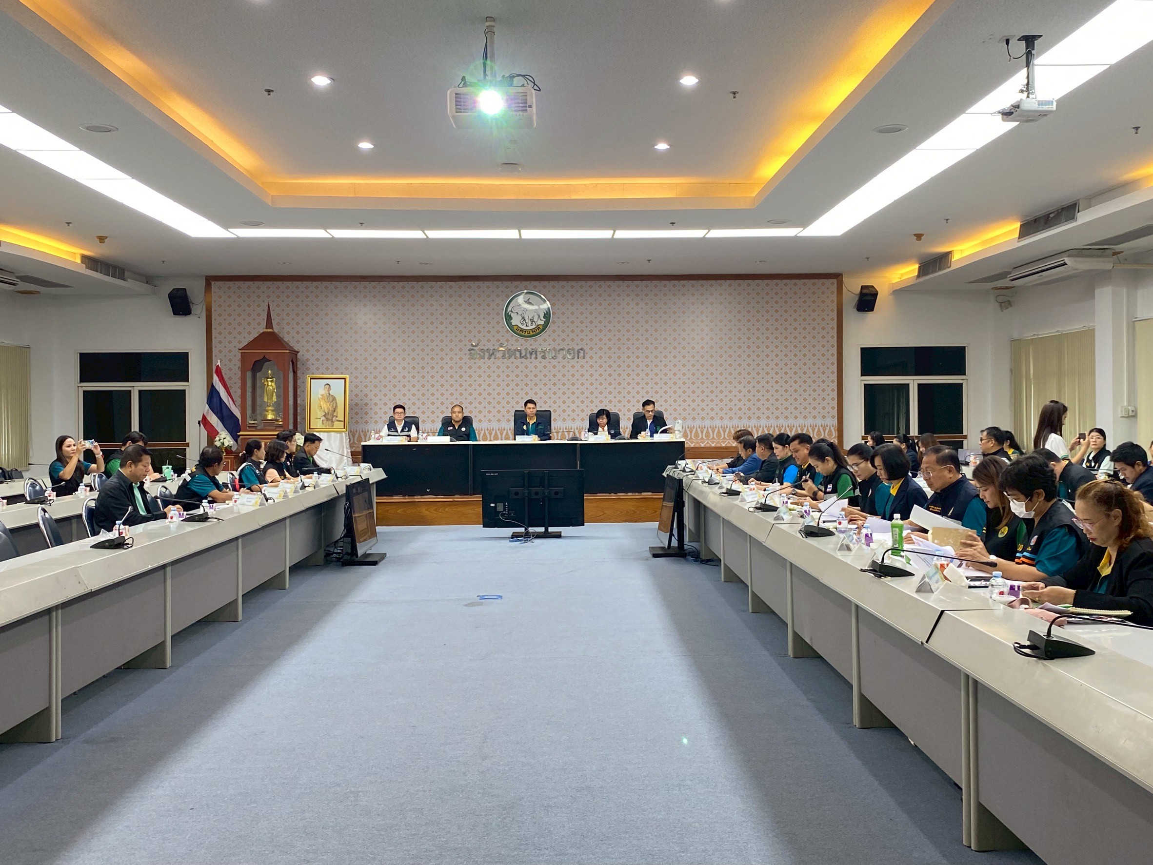 title - ผู้ตรวจราชการกรม ประชุมร่วมผู้ตรวจราชการกระทรวงเกษตรและสหกรณ์ เขตตรวจราชการที่ 9 รอบที่ 2 จ.นครนายก